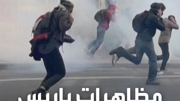 ظهور أصحاب الثياب السوداء في الاشتباكات العنيفة بين الشرطة الفرنسية والمتظاهرين