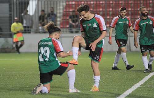 الحاج ومشة يرغبان باستكمال رحلة الاحتراف مع جبل المكبر