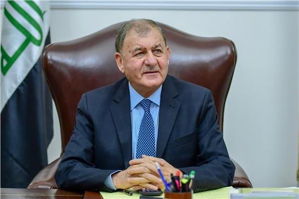 الرئيس العراقي يشدد على أهمية ترسيخ الاستقرار الاقتصادي لبلاده
