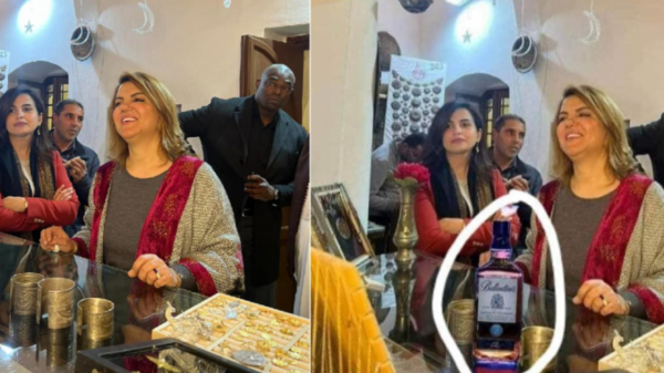 في رمضان.. صورة مدسوسة لوزيرة ليبية وزجاجة خمر تثير لغطاً