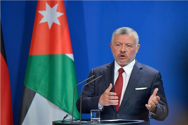 ملك الأردن يطالب بضرورة وقف التصعيد فى الأراضى الفلسطينية