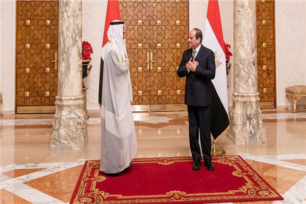 السيسي ومحمد بن زايد تاريخ حافل من الزيارات المتبادلة| تقرير
