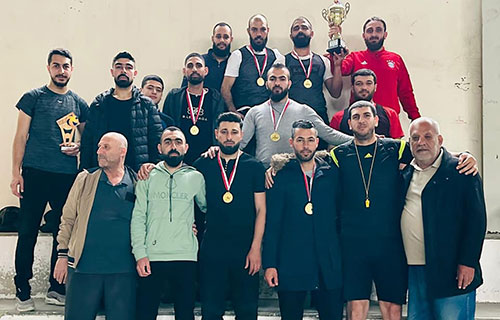 “جنين” بطلاً لرمضانية الكرة الطائرة في لبنان