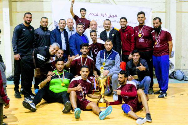 مستشفى حمد يتوّج بكأس بطولة المؤسسات الرمضانية