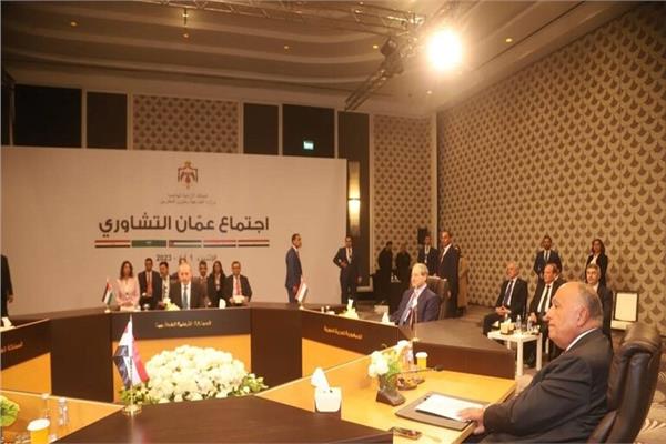 بدء اجتماع وزراء خارجية مصر والسعودية والأردن والعراق وسوريا في عمان