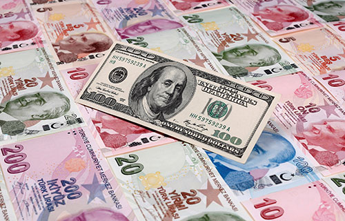 الدولار يتجاوز 20 ليرة تركية لأول مرة