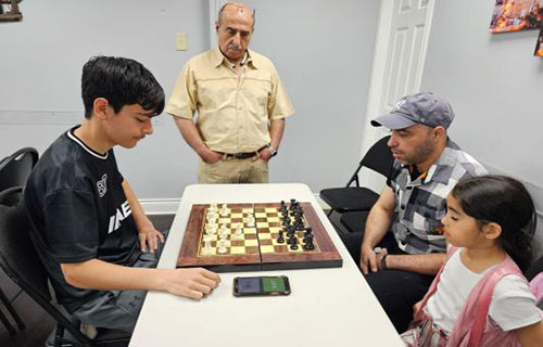 البيت الفلسطيني الكندي ينظم بطولتَي كرة طاولة وشطرنج