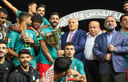 الأولمبية تهنئ الرجوب وأسرة اتحاد الكرة بنجاح بطولة “القدس والكرامة”