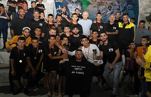 جيوس بطلاً لطائرة براعم “العودة” ورنتيس وصيفاً