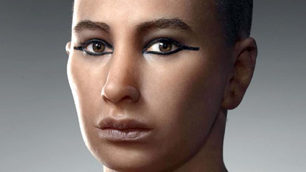 لأول مرة.. شاهد فعلياً كيف كان وجه توت عنخ آمون