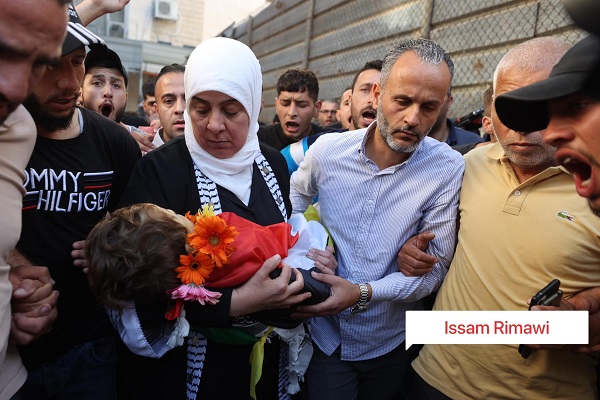 فلسطين تودع غدا طفلها محمد التميمي في قرية النبي صالح-الحياة الجديدة