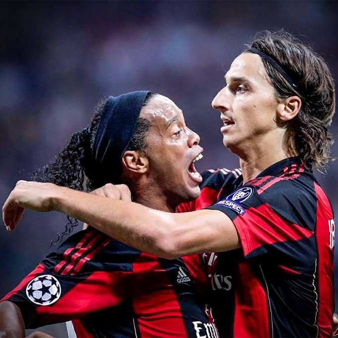 رونالدينيو يوجه رسالة للسلطان إبراهيموفيتش