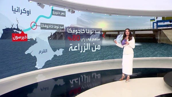 تداعيات كارثية لتفجير سد كاخوفكا في خيرسون الأوكرانية