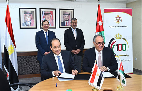 الأردن ومصر توقعان اتفاقاً لاستخدام البنى التحتية للغاز