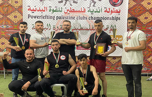 النجاح يغلف منافسات بطولة أندية فلسطين للقوة البدنية