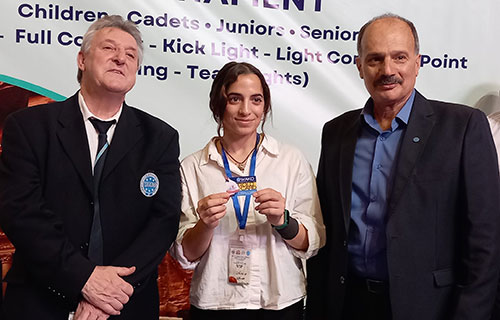 كيك بوكسينغ فلسطين يحصد 18 ميدالية ذهبية في بطولة الأندية الدولية