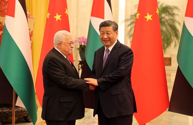 الرئيس الصيني يقيم مأدبة عشاء على شرف الرئيس عباس والوفد المرافق-الحياة الجديدة