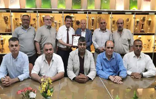 الشجاعية يهنئ خدمات رفح بكأس الدوري وشباب رفح بانتخاب إدارة جديدة