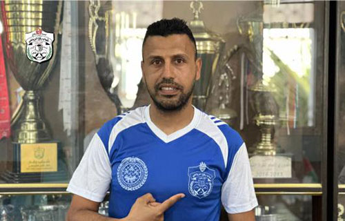 الزعيم الرفحي يستعيد مهاجمه محمد الرخاوي