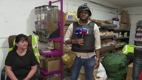 العربية ترصد الأوضاع في مركز للمساعدات الإنسانية في مدينة أفدييفكا المحاصرة