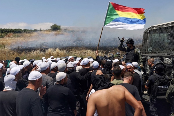 إصابات إثر قمع الاحتلال احتجاجات ضد الاستيلاء على الأراضي-الحياة الجديدة