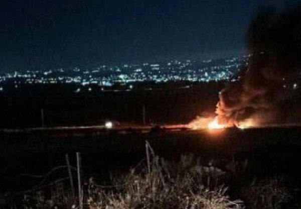 3 شهداء باستهداف مركبة من قبل طائرة إسرائيلية شمال جنين-الحياة الجديدة