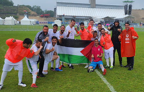 منتخب فلسطين لكرة القدم يصنع الإنجاز ويُتوج بذهبية الأولمبياد الخاص