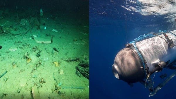 صور لحطام الغواصة تيتان بعمق 4 آلاف متر تقلب مواقع التواصل