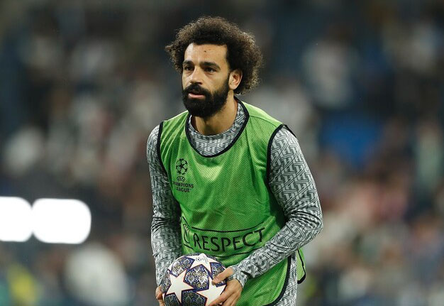 صلاح يحرص على لياقته البدنية بخوض تدريبات شاقة