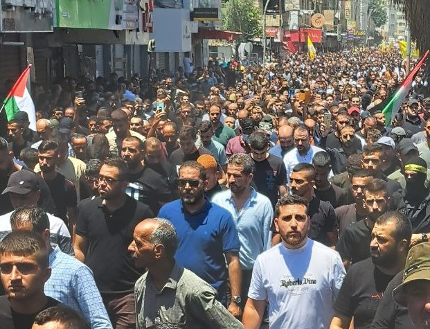 جماهير غفيرة تشيع جثامين 9 شهداء ارتقَوا في عدوان الاحتلال على جنين-الحياة الجديدة