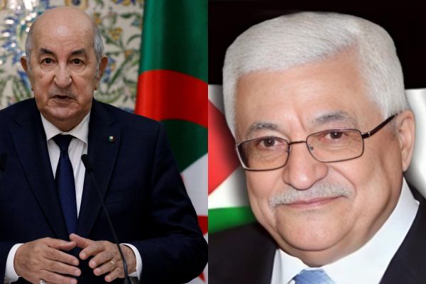 الرئيس يشكر الرئيس الجزائري على تقديم منحة عاجلة لإعادة إعمار جنين-الحياة الجديدة
