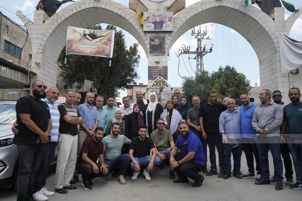 وفود تضامنية تزور جنين ومخيمها-الحياة الجديدة