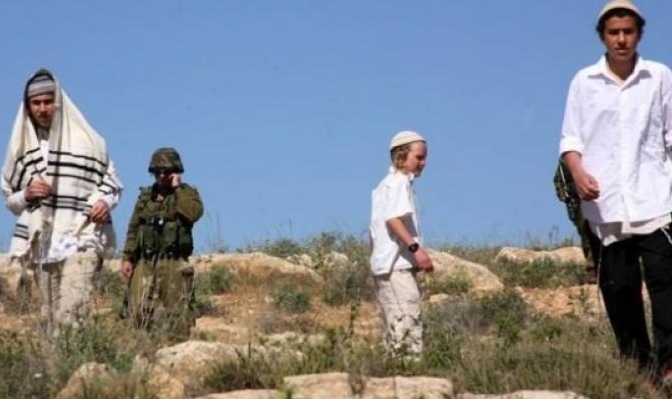 مستوطنون يستولون على سطح منزل في تل الرميدة-الحياة الجديدة