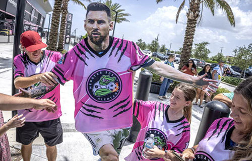حمى تجتاح ميامي بانتظار اطلالة ميسي