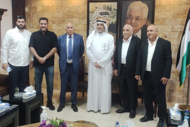 وفد كويتي يصل فلسطين-الحياة الجديدة