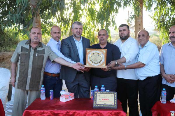 افتتاح ملعب الراحل إبراهيم أبو سليم للكرة الشاطئية