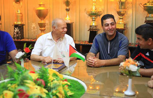 خدمات رفح يستضيف المدير الفني لاتحاد الكرة