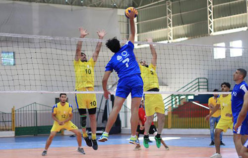 طائرة شباب جباليا تواصل التحليق في دوري جوال والاتصالات