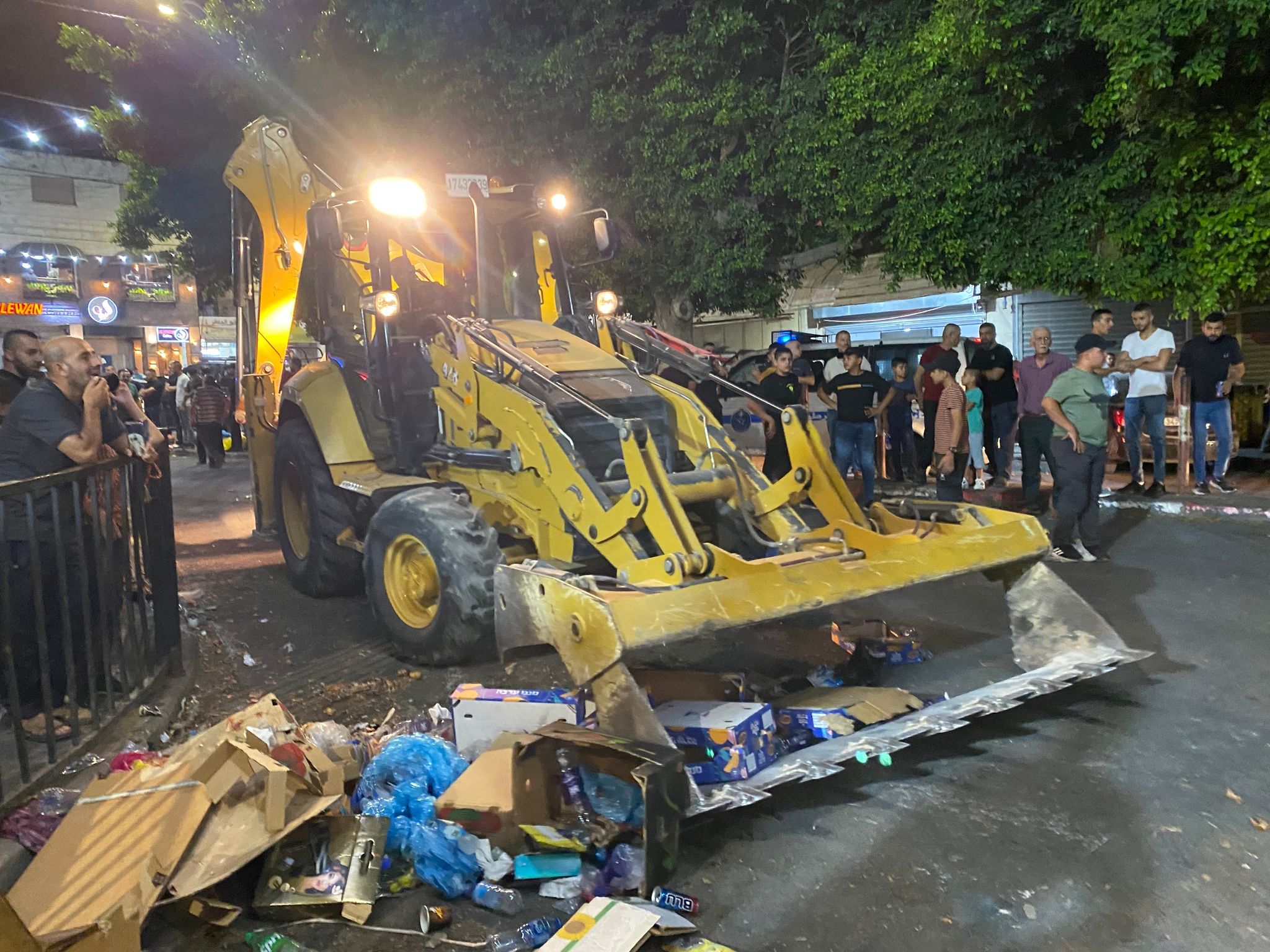 إطلاق حملة تنظيم الأسواق وإزالة التعديات في مدينة جنين-الحياة الجديدة