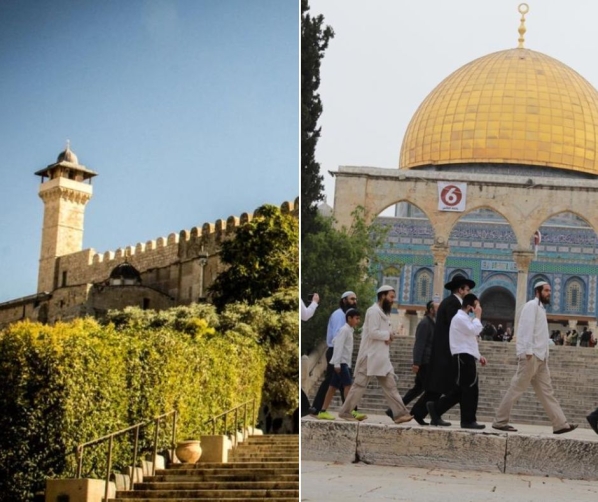 21 اقتحاما للأقصى ومنع رفع الأذان 54 وقتا في الإبراهيمي خلال حزيران-الحياة الجديدة