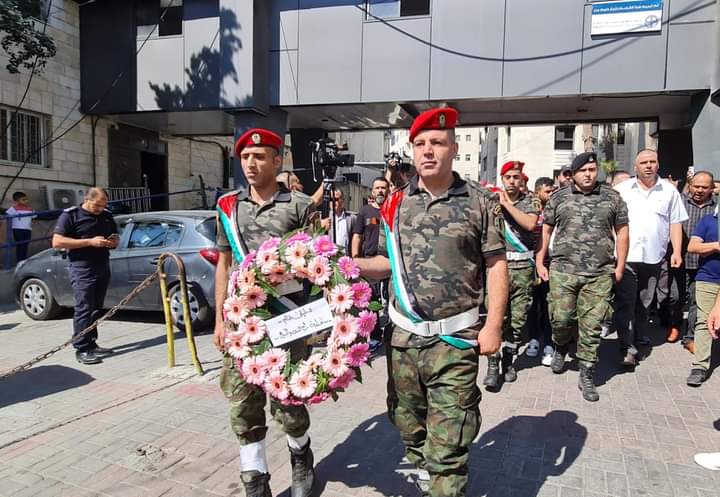 رام الله تُشيّع جثمان الشهيد قصي معطان-الحياة الجديدة