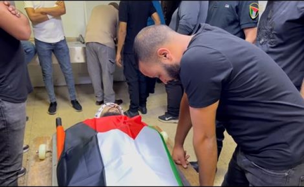 تشييع جثمان الشهيد أمير خليفة-الحياة الجديدة