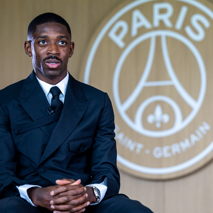 عثمان ديمبيليه يوقّع لـ “باريس سان جرمان” حتى 2028