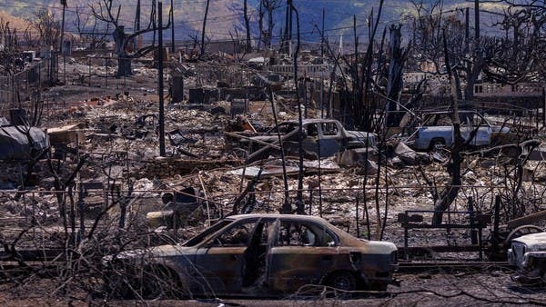 ما سره..منزل أحمر وحيد نجا من حرائق هاواي وحيّر العالم؟