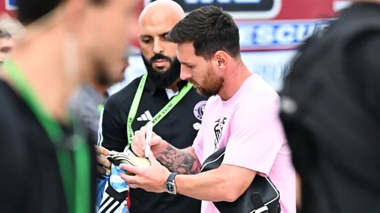 ميسي يحصل على حارس شخصي يتمتع بقدرات فائقة