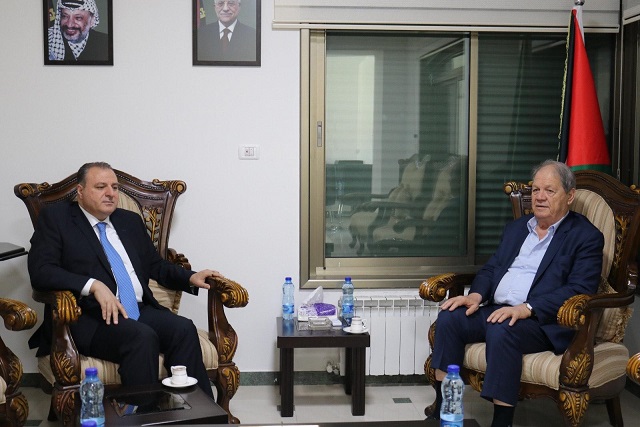 فتوح يُطلع السفير الأردني على آخر التطورات السياسية-الحياة الجديدة