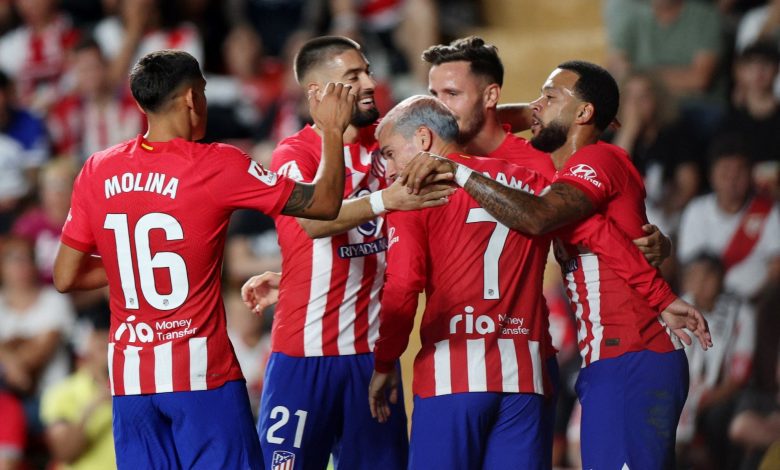 أتلتيكو مدريد يسحق رايو فايكانو بسباعية