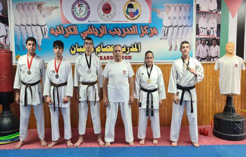 مركز التدريب الرياضي ينظم بطولة داخلية في الكاراتيه