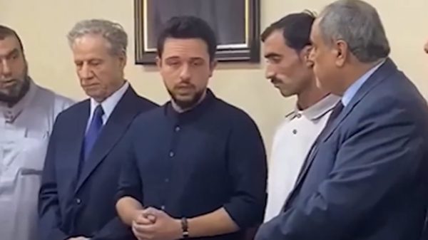 شاهد ولي عهد الأردن عقب مقتل العريس: خلص بكفي!
