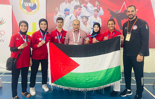 أبطال فلسطين يرفعون الغلة إلى 25 ميدالية